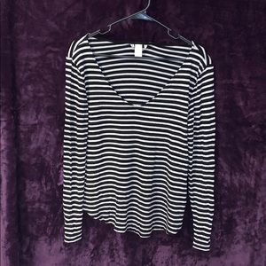 Striped long sleeve